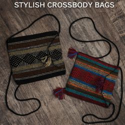 🌵 Boho Woven Crossbody Bags – Cute & Trendy!