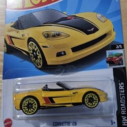 Hotwheels Corvette C6 Convertible 