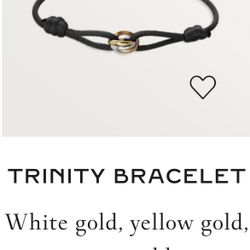 cartier bracelet trinity 
