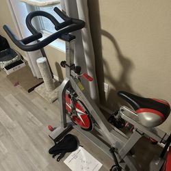 Sunny Health and Fitness Heavy Duty Indoor Stationary Exercise Bike