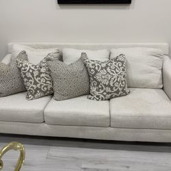 Sofa Couch and Tables 