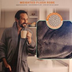 Brand New Bella Russo Therapeutic Plush Weighted Robe