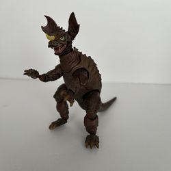Baragon Godzilla Figure, Kaiyodo Tokusatsu Sci-fi Revoltech 004 5” Used