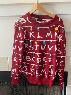 Official licensed Stranger Things ugly sweater