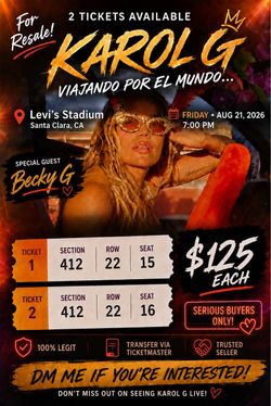Karol G tickets