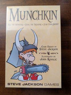 New Munchkin Game by Steve Jackson Games