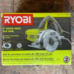Ryobi 4” Tile Saw