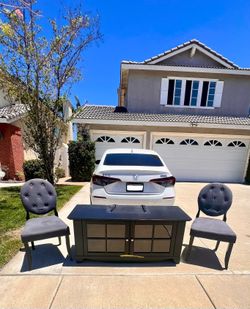 TV Stand and chairs FREE