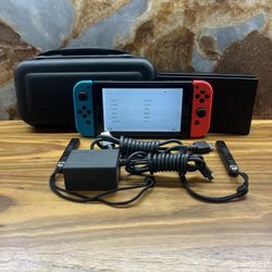 Nintendo Switch HAC-001 (-01) Console with Red & Blue Joy‑Cons,Nintendo,Nintendo Switch,Nintendo Switch Console,