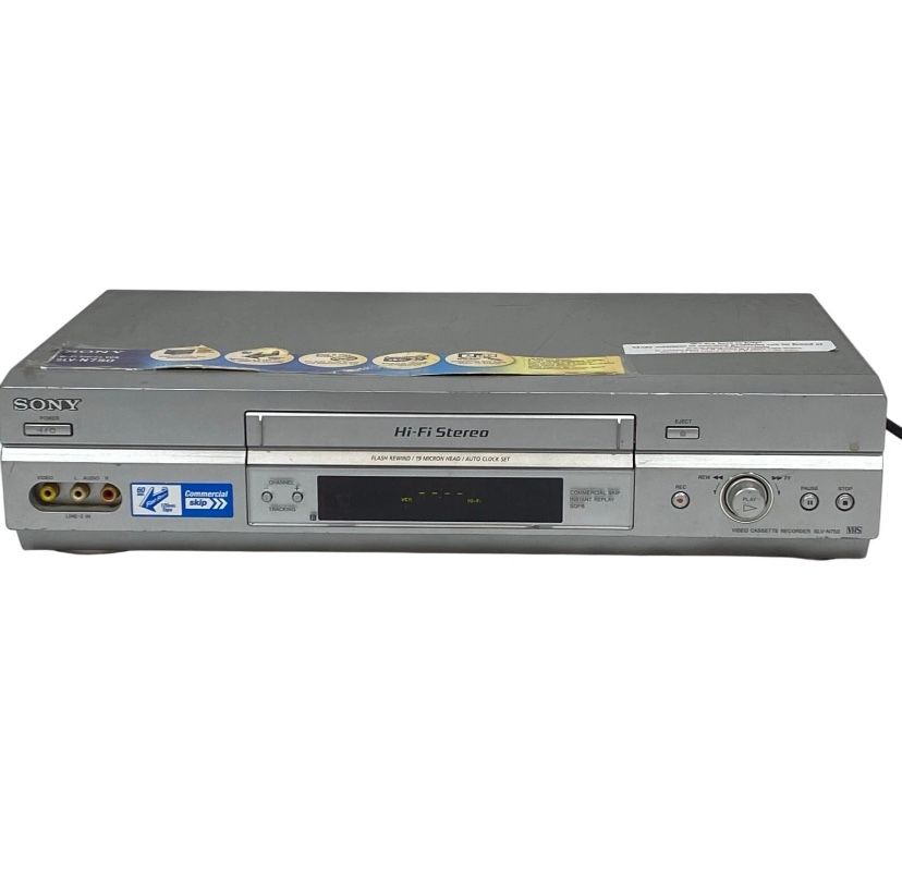 Sony SLV-N750 VCR Video Cassette Recorder VHS Player Hi-Fi Tested Working