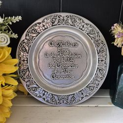 Wilton Columbia 1984 Pewter Plate