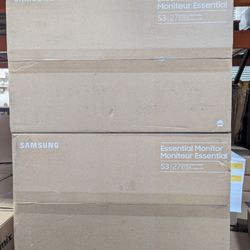 Samsung 27" Essential S3 (S36GD) Series FHD 1800R Curved Computer Monitor, 100Hz, Game Mode, Advanced Eye Comfort, HDMI and D-sub Ports, LS27D366GANXZ