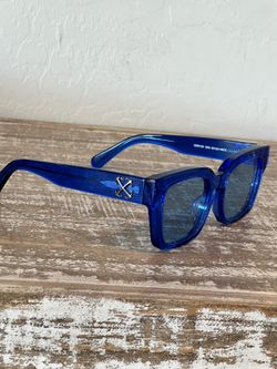Blue Offwhite Sunglasses 135