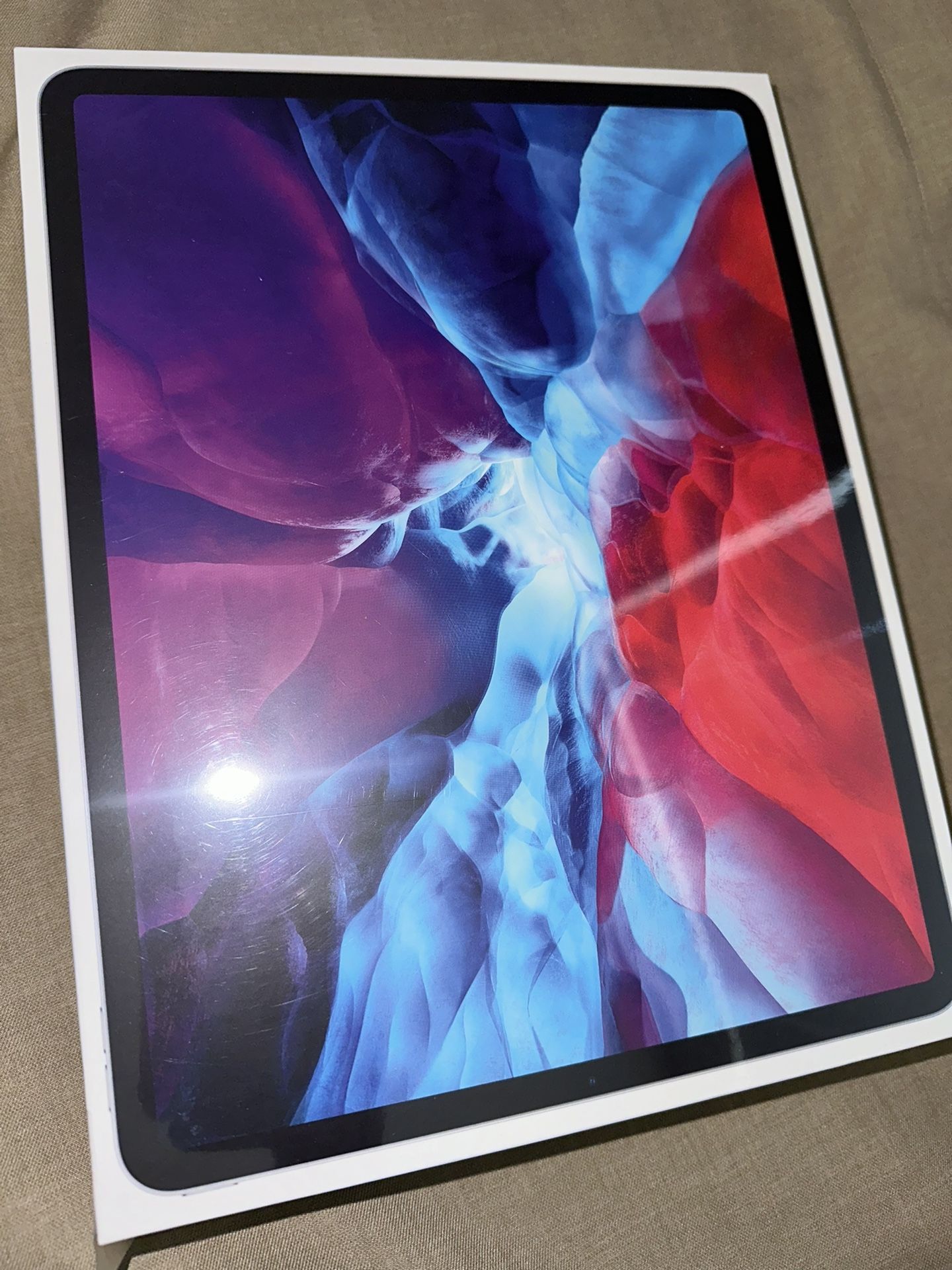 12.9 Silver Apple iPad Pro 512gb WiFi 4th Generation 100% New Never Activated 