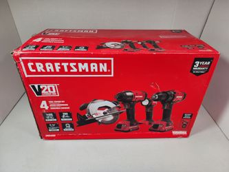 Craftsman 4 Tool Combo Kit V20 Lithium Ion / Herramienta