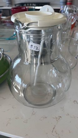 Beautiful glass Pitcher