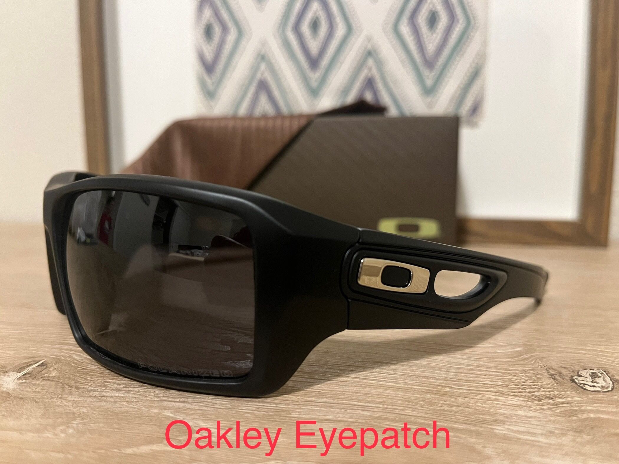 Polarized Oakley Eyepatch Sunglasses New!