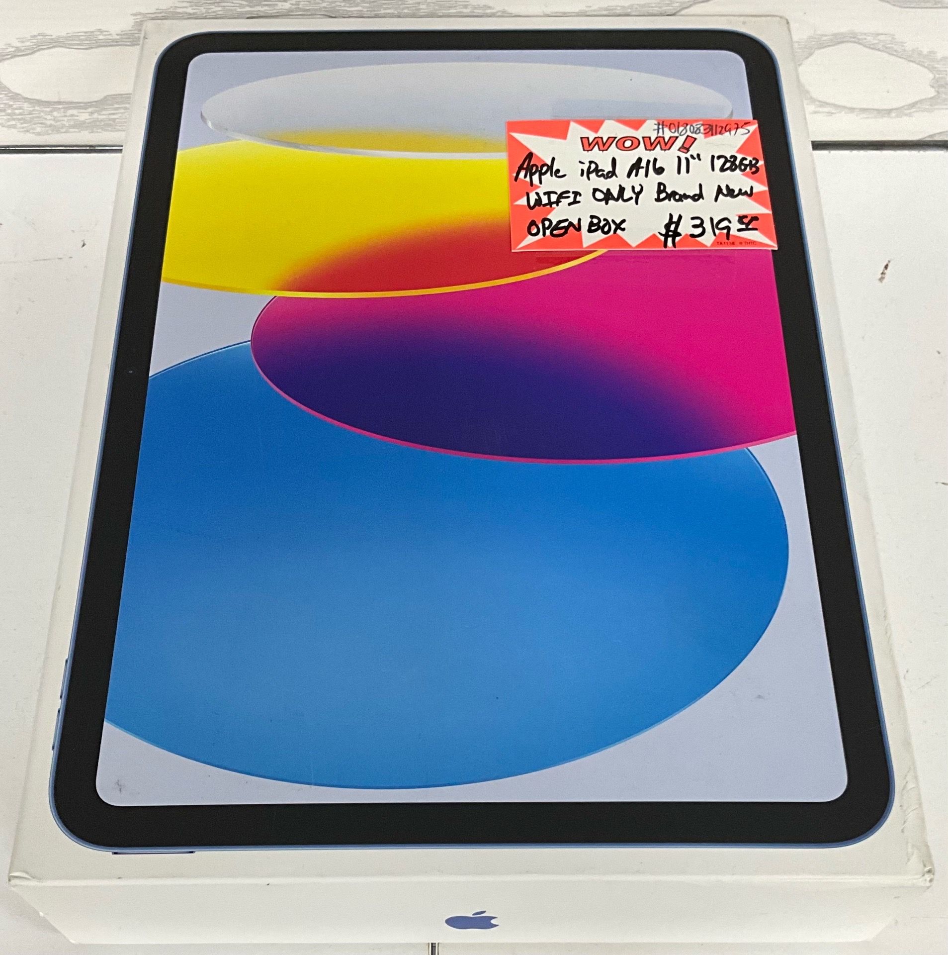 Apple iPad A16 11” 128GB WiFi ONLY Brand New OPEN BOX