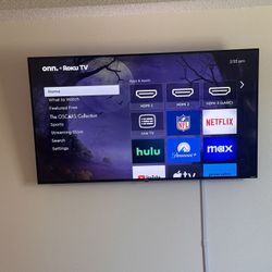 Onn 65” 4K Roku Tv