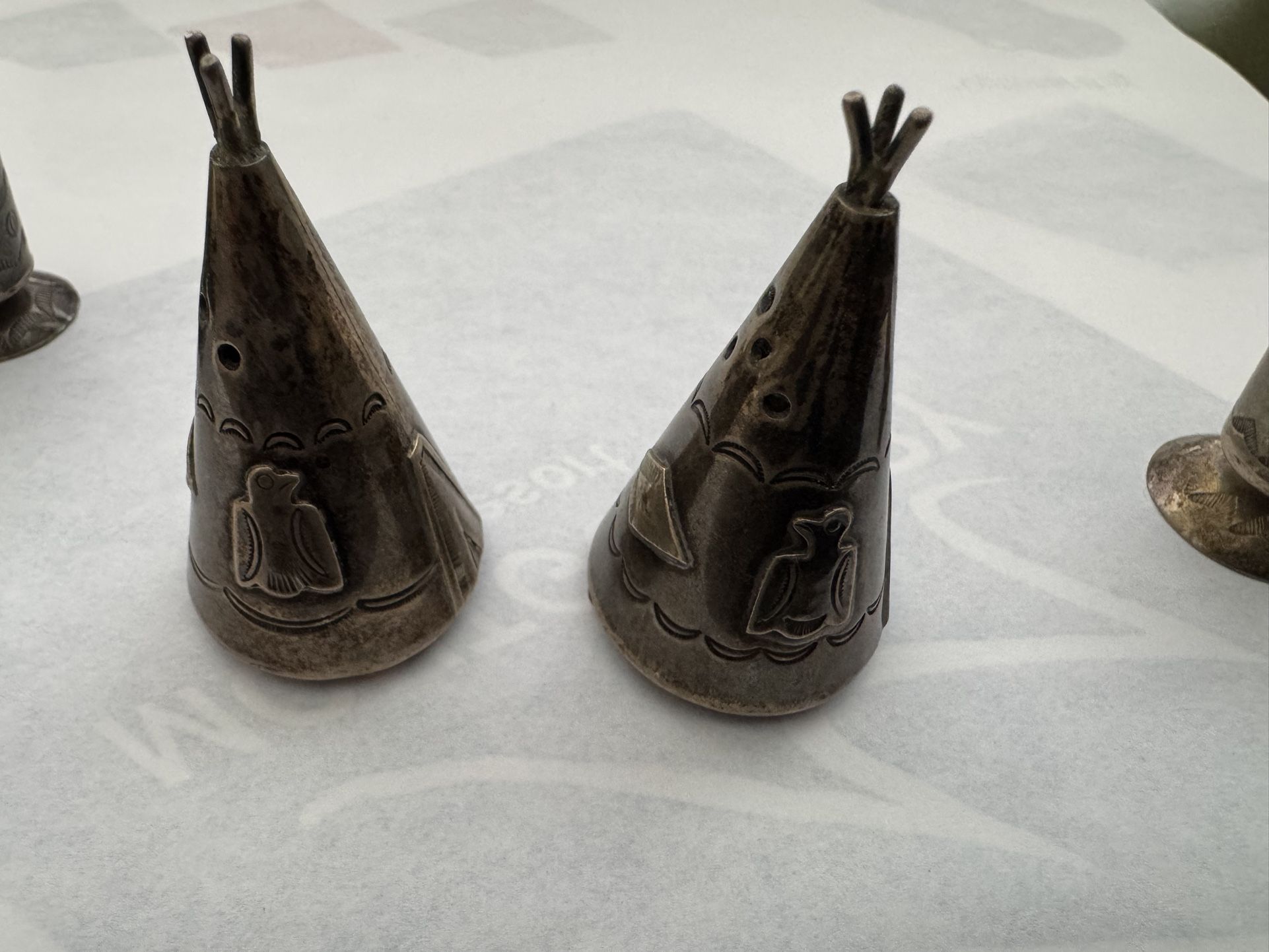 Older Navajo Salt & Pepper Shakers
