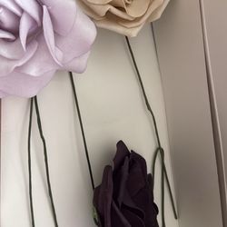 Ling's moment Fake Flowers Box, Artificial Faux Greenery Stems Silk Olive Leaves Foam Rose for Wedding Bouquets Centerpieces Decorations Backyard Flor