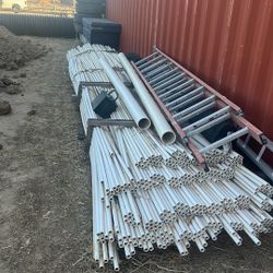 20ft PVC Pipe $5 Each 