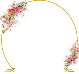 Gold arch hoop