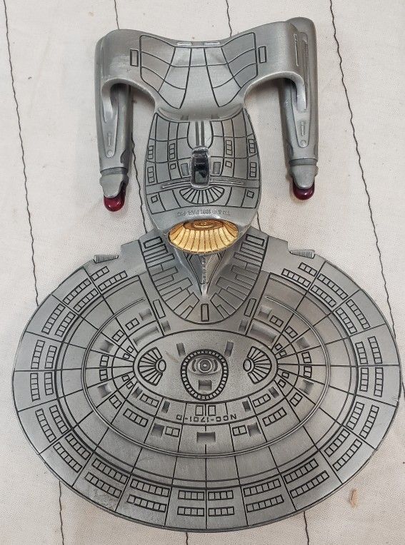 Large Star Trek Enterprise Pewter 