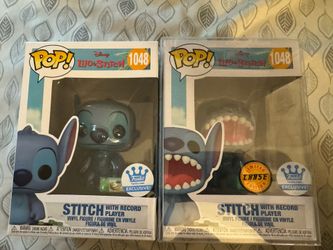 Disney Lilo And Stitch Stitch With Record Player Funko Pop Chase