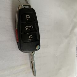 Audi OEM 4 Button Key Fob