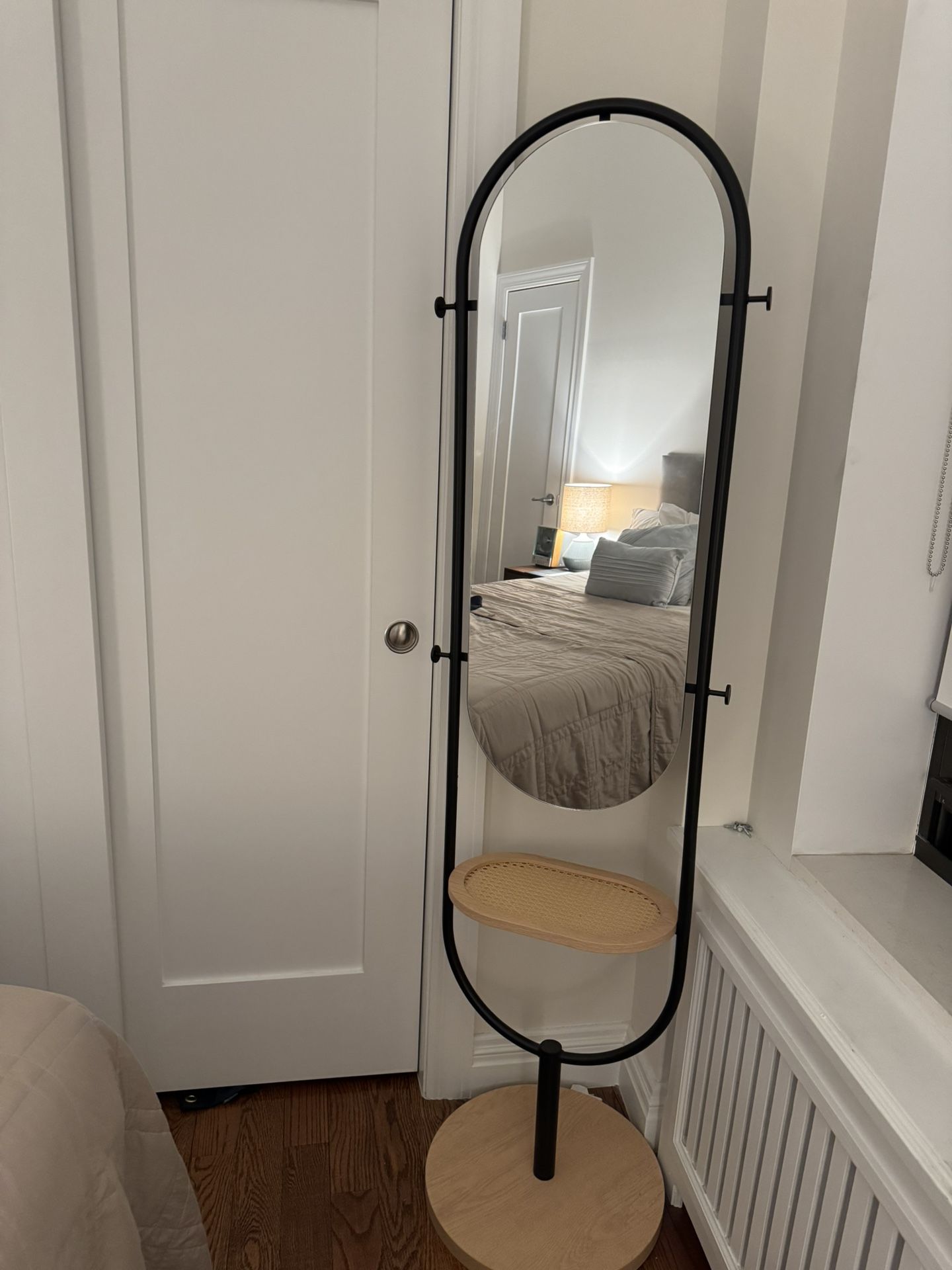 Standing Mirror With Storage
