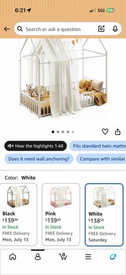 Twin bed