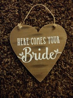 Wedding items & signs
