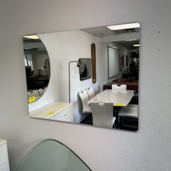 New 40x30 Inch Frameless Vanity Mirror 
