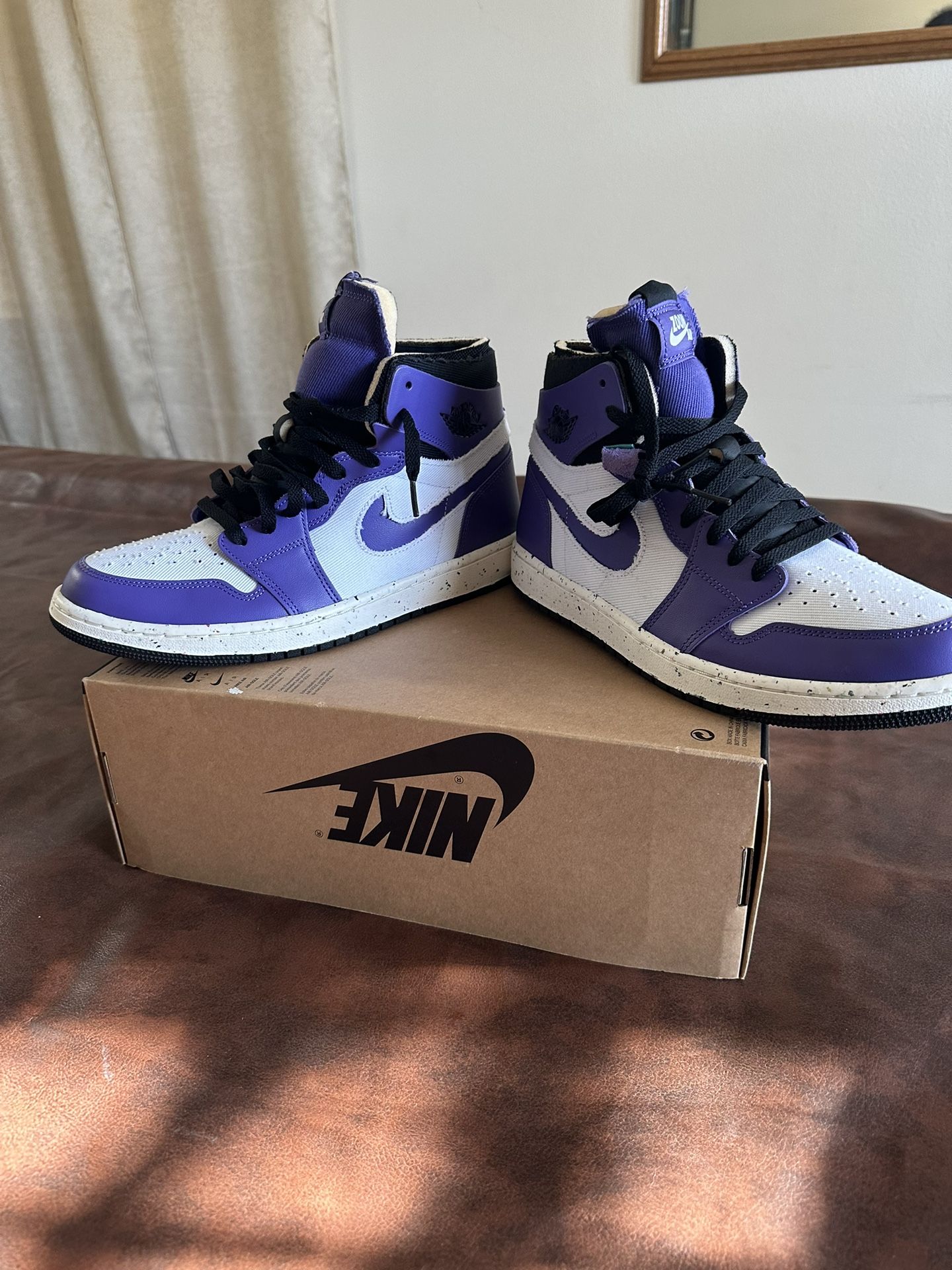 Brand New Men's Jordan High Zoom Air CMFT Crater Purple