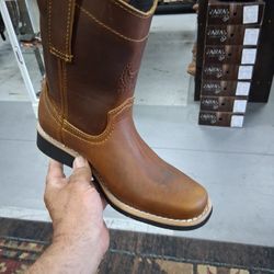 Botas De Piel De México Cómodas Para Trabajar Rodeo 