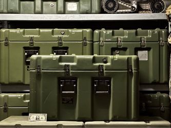 MILITARY PELICAN HARDIGG STORAGE CASE 392324