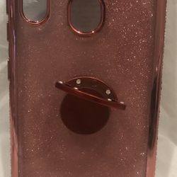 Samsung Galaxy A20  Diamond Case With Kick Stand