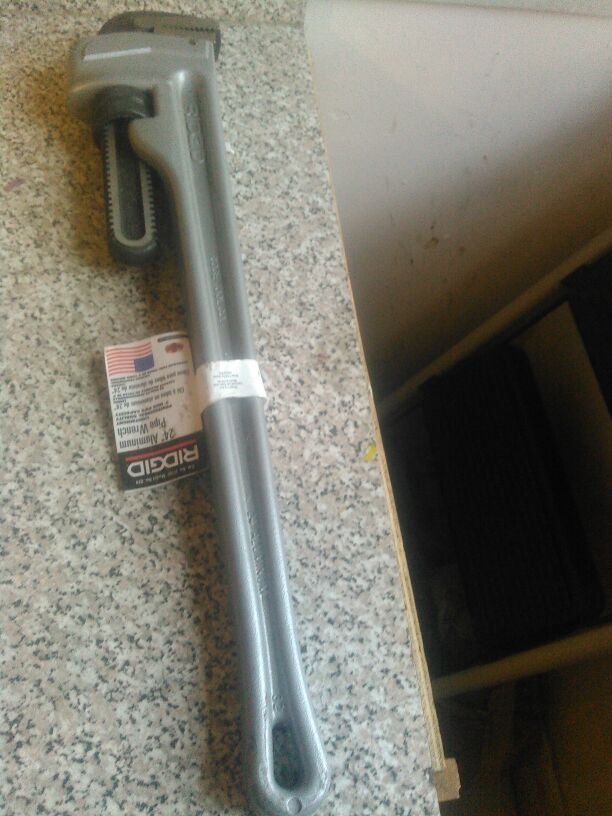 Ridgid 24-inch pipe wrench