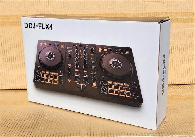 Pioneer DJ DDJ FLX4 Rekordbox & Serato Controller 2-Channel Mixer FX Pads DDJ-FLX4 🚨 Payment Options Available 🚨 No Credit Needed 🚨