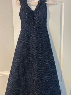 Beautiful navy blue gown