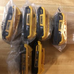 6 brand new 2.0 ah batteries 240 for all 6 firm in north Lakeland