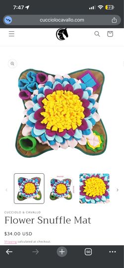 Dog Rabbit Snuffle mat & stimulation bundle