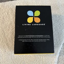LIVINGLanguage SPANISH Books:Essential Intermediate Advanced & Notebook w/ 9 CDs
