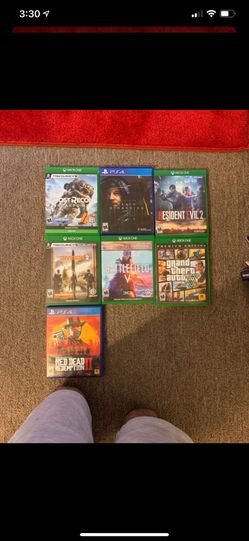 Xbox and ps4 games