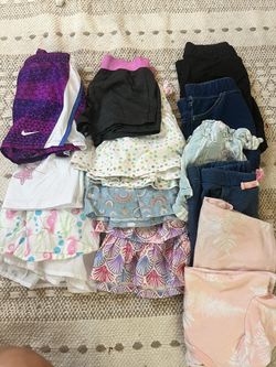 5/6 Girls Shorts And Skirts And Tops