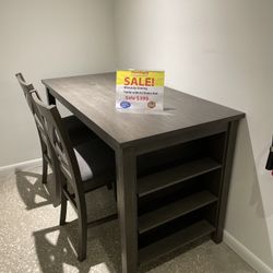 NEW MODERN MIRANDA DINING SET WITH FOUR CHAIRS ON SALE ONLY $399! EASY FINANCING💰 SAME DAY 🚚