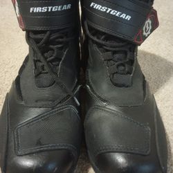 First Gear  Mens Size 12 Motorcycle Boots