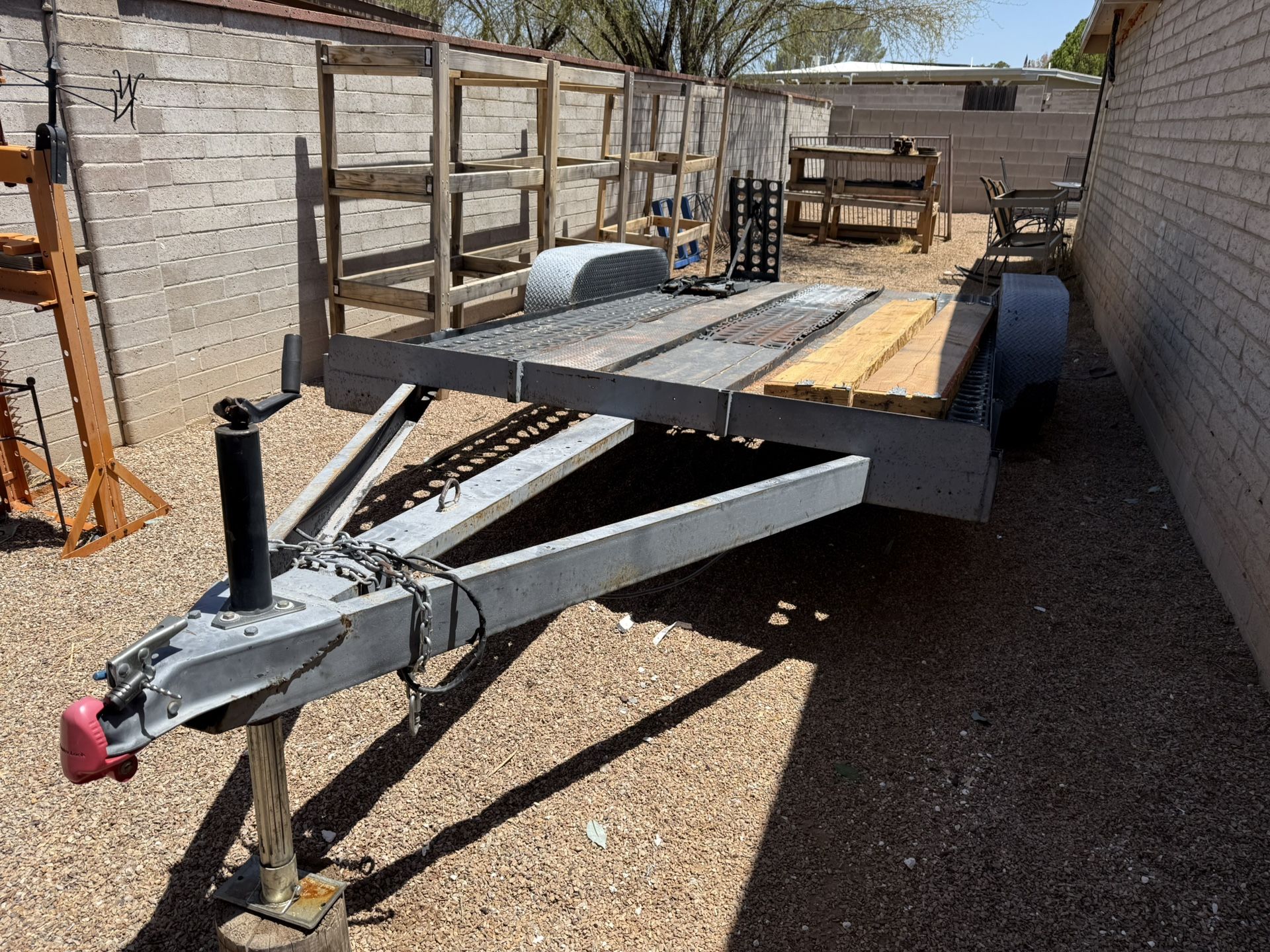 Tráiler, Car Hauler, Dual Axle, All Steel.