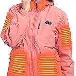 #2388 Women's Heated Jacket with 16000mAh Battery Pack Electric Coat